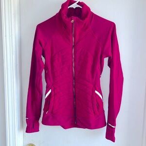 Lululemon Fleece Out Jacket Berry Rumble size 4